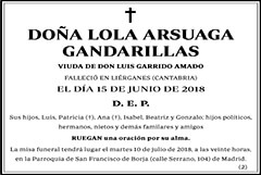 Lola Arsuaga Gandarillas